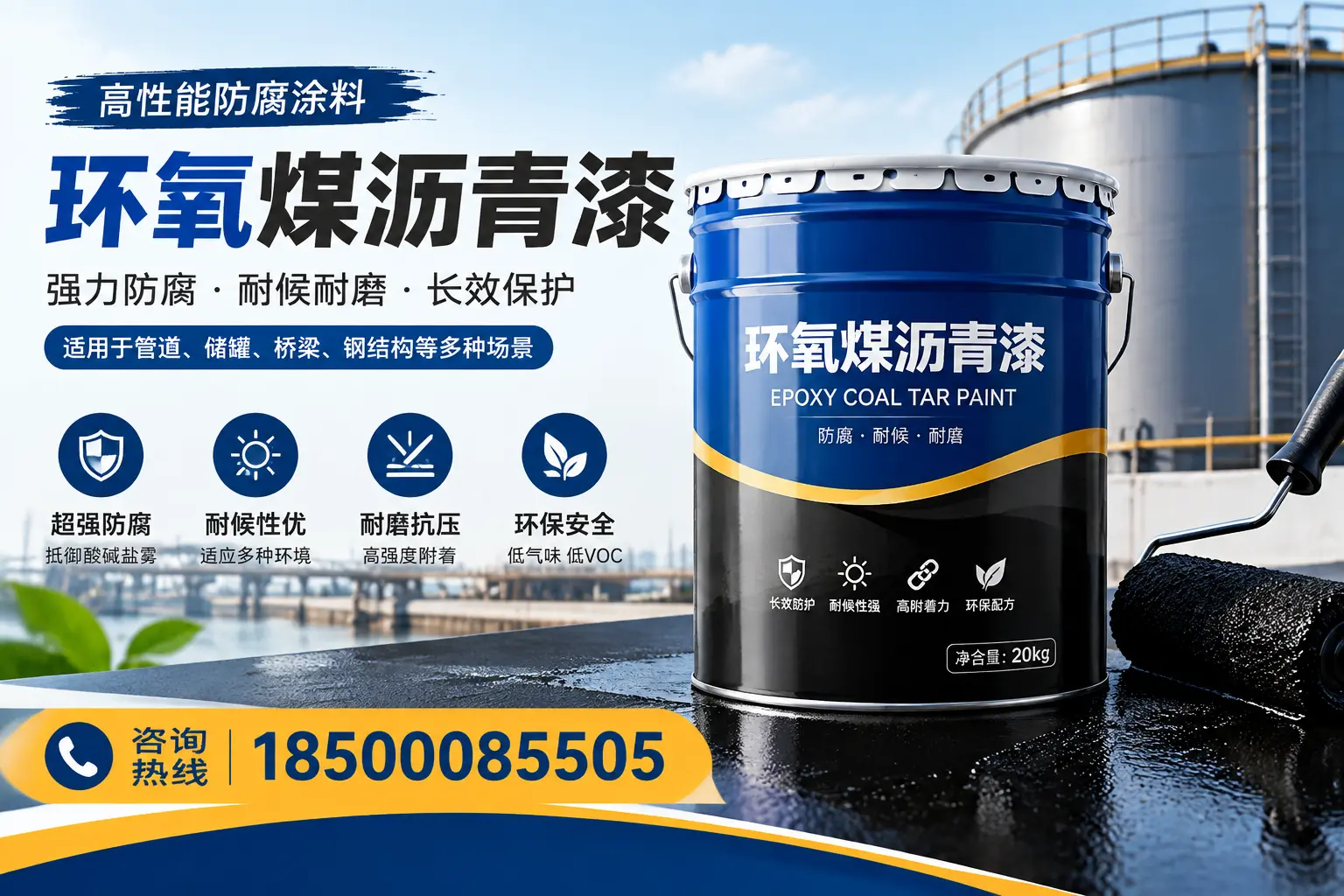 环氧煤沥青漆的施工步骤详解，迪庆装修必备知识